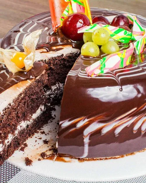 Torta fría de chocolate (3/4 de Libra)