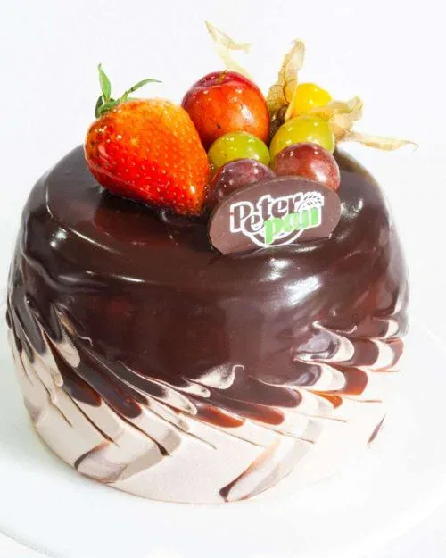Torta fría de chocolate 1/4