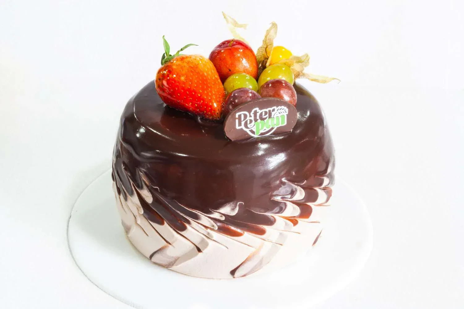 Torta fría de chocolate 1/4