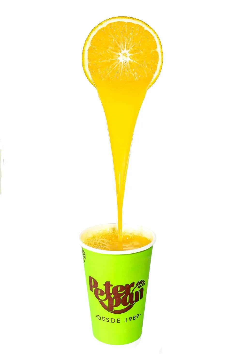 Jugo de naranja vaso 12 Onz