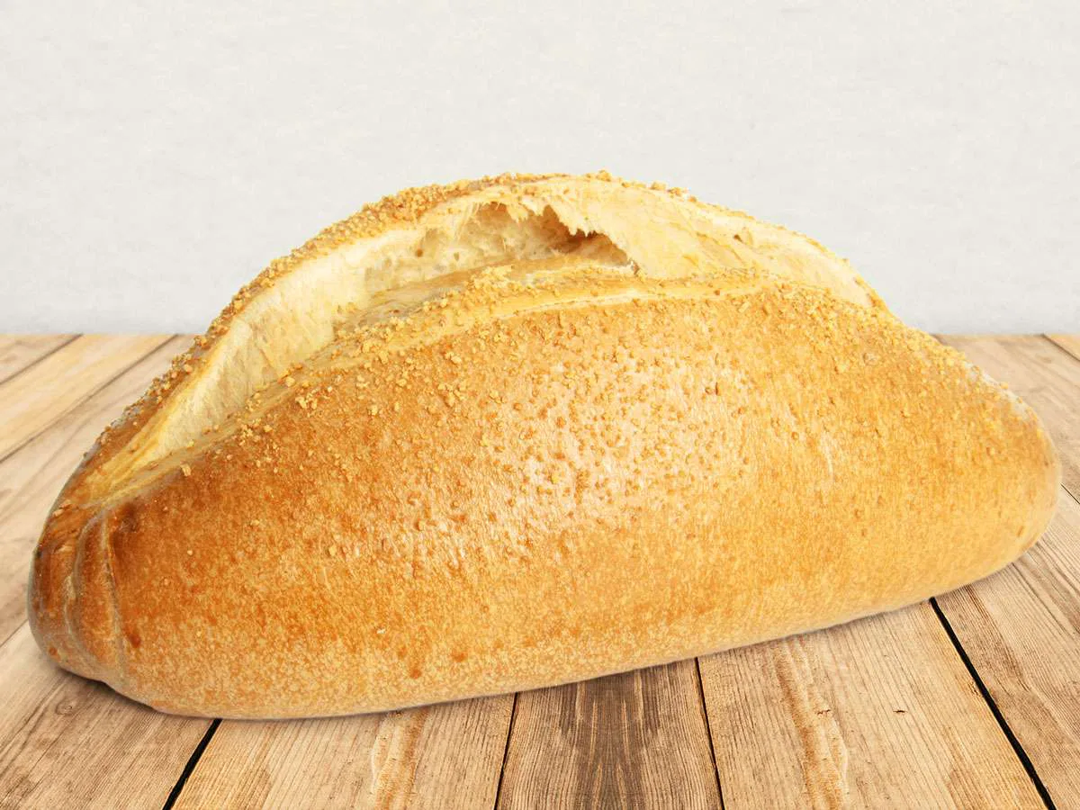 Pan aliñado con queso