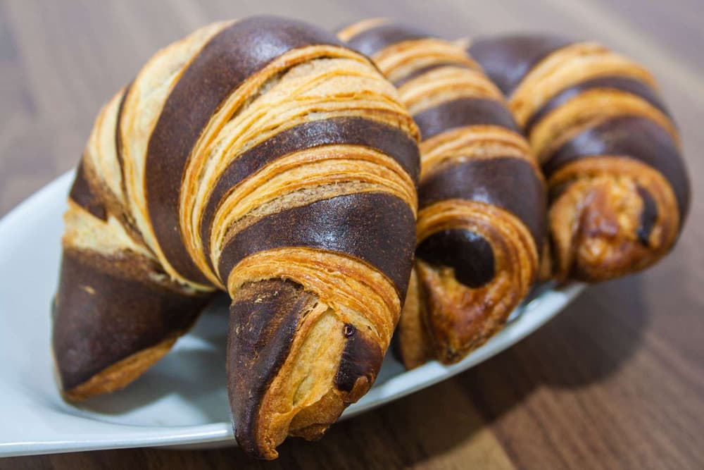Croissant de chocolate