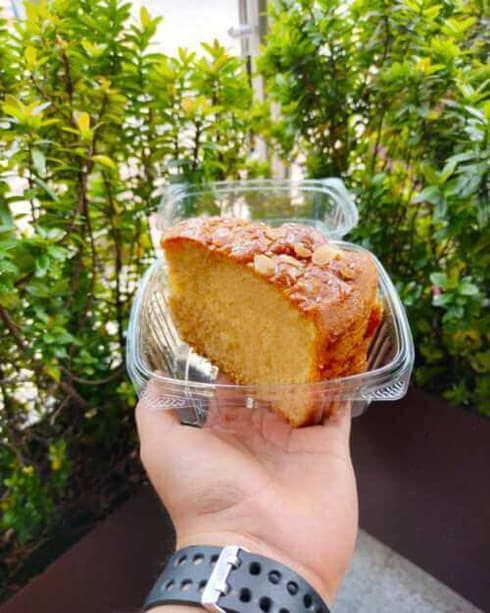 Porción Torta Integral de Nuez
