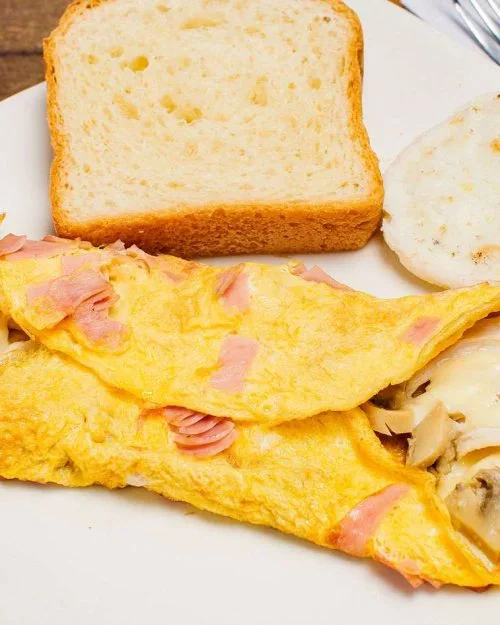Omelet de pollo