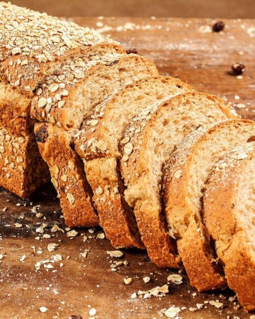 Pan integral miel y pasas molde