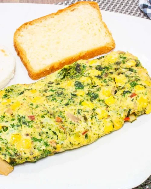 Omelet vegetariano