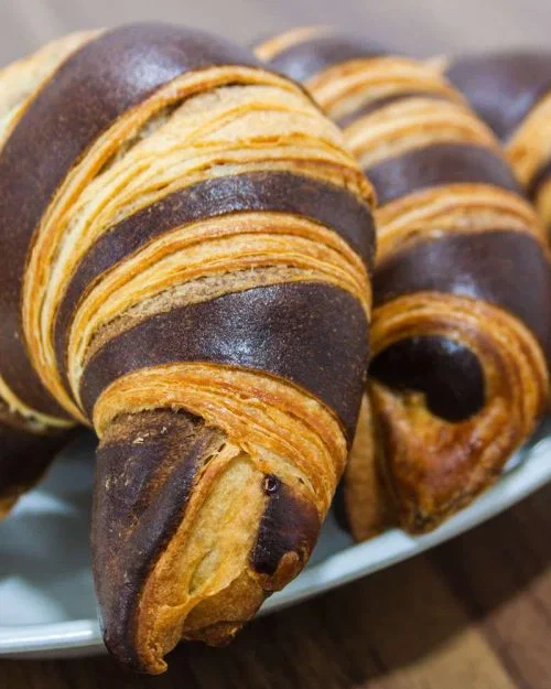Croissant de chocolate