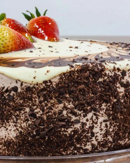 Torta tres leches de chocolate