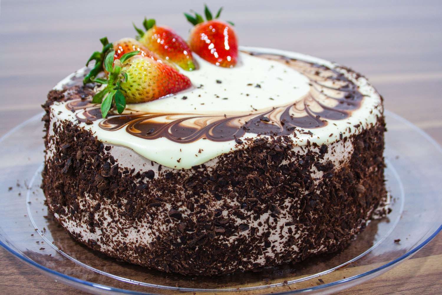 Torta tres leches de chocolate