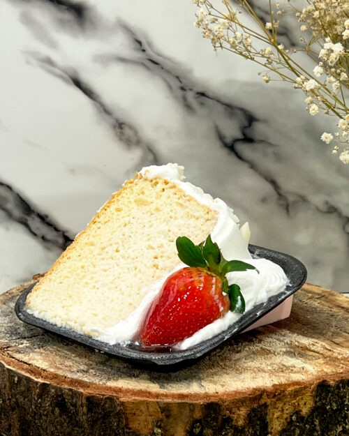 Porción de tres leches sabor vainilla