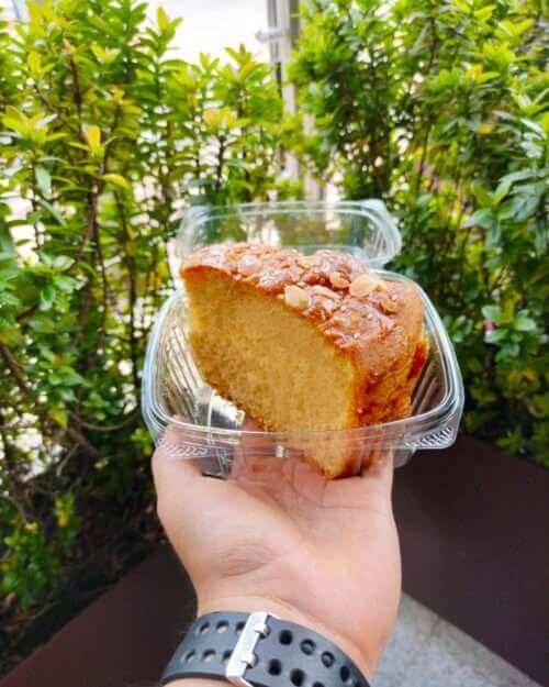 Porción Torta Integral de Nuez