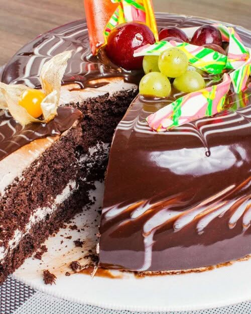 Torta fría de chocolate (3/4 de Libra)