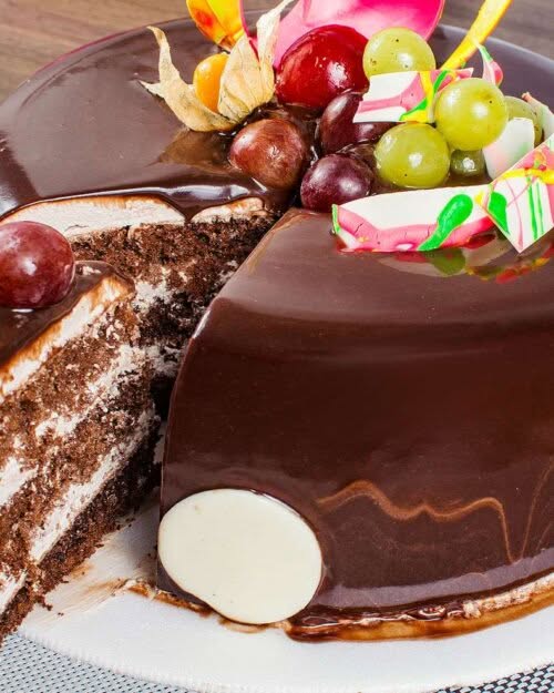 Torta fría pasión chocolate (1 Libra)