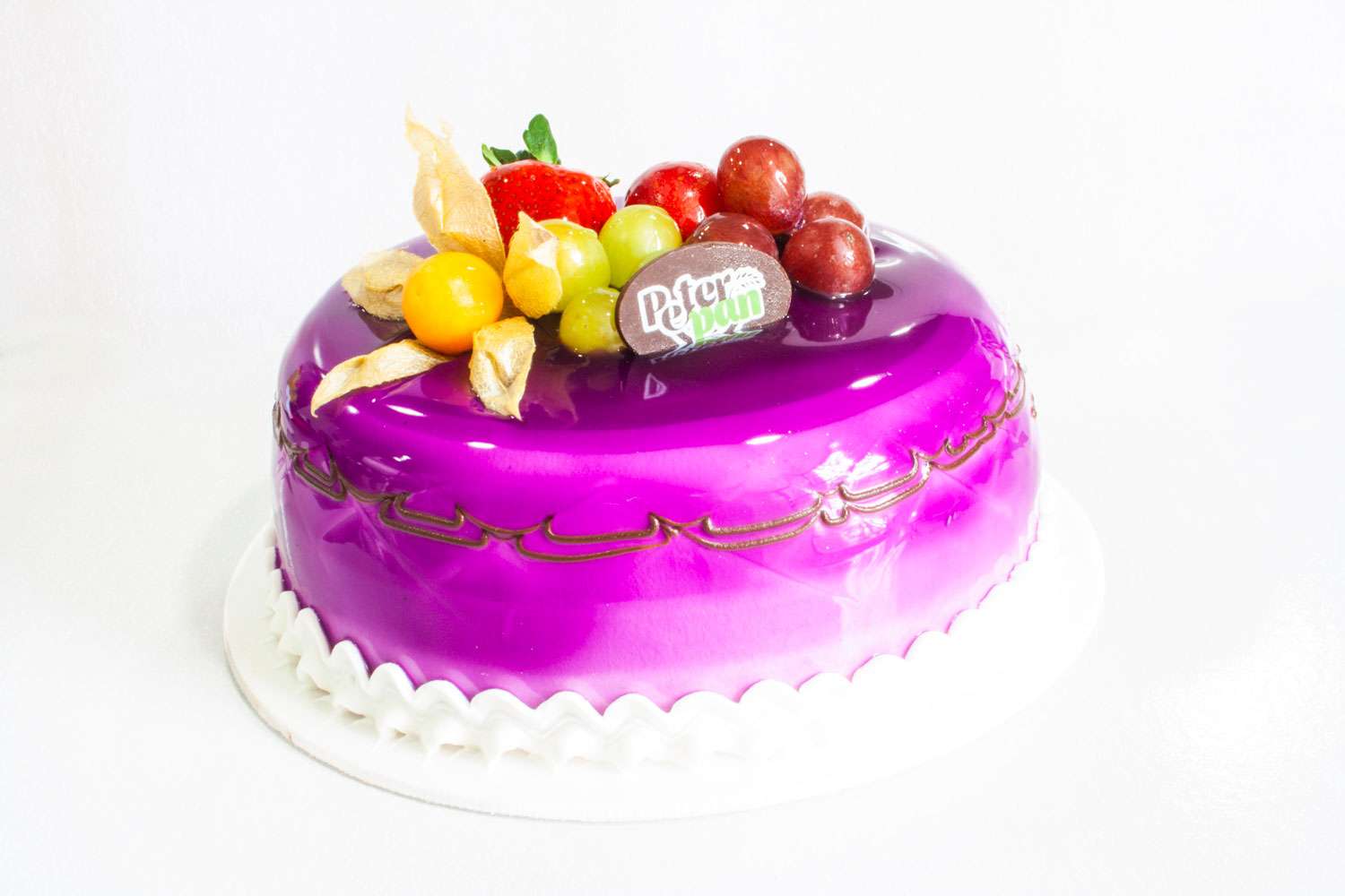Torta fría de mora