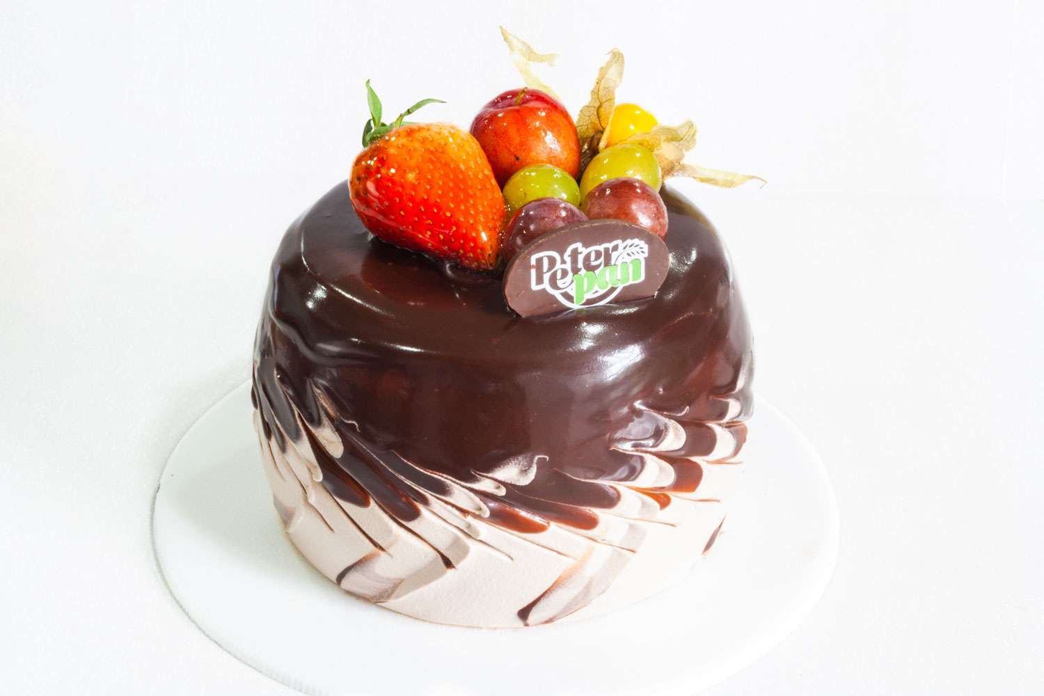 Torta fría de chocolate 1/4