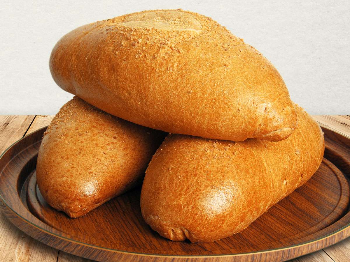 Pan aliñado con queso